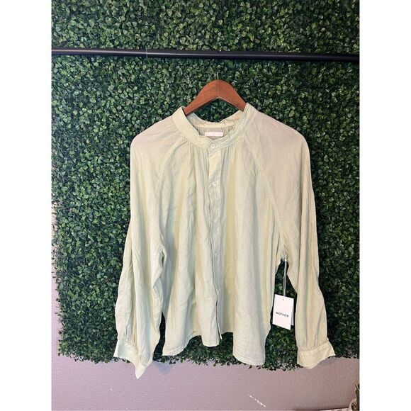 Mother The Sunburst Green Top Size XL NWT - Picture 1 of 7